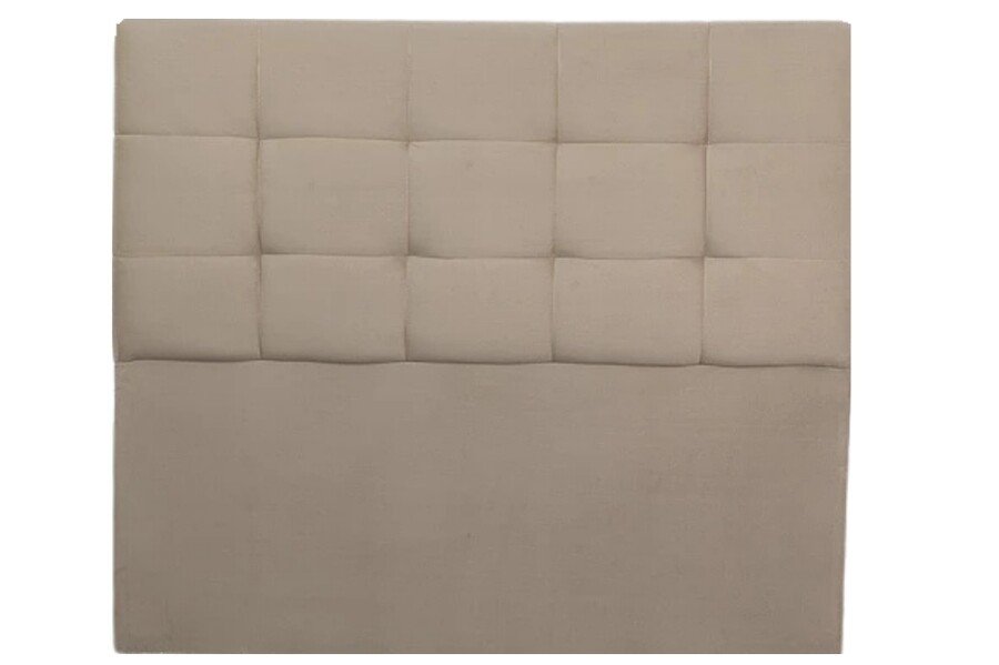 Cabeceira Casal Veneza Sued Bege Larg. 1.40m
