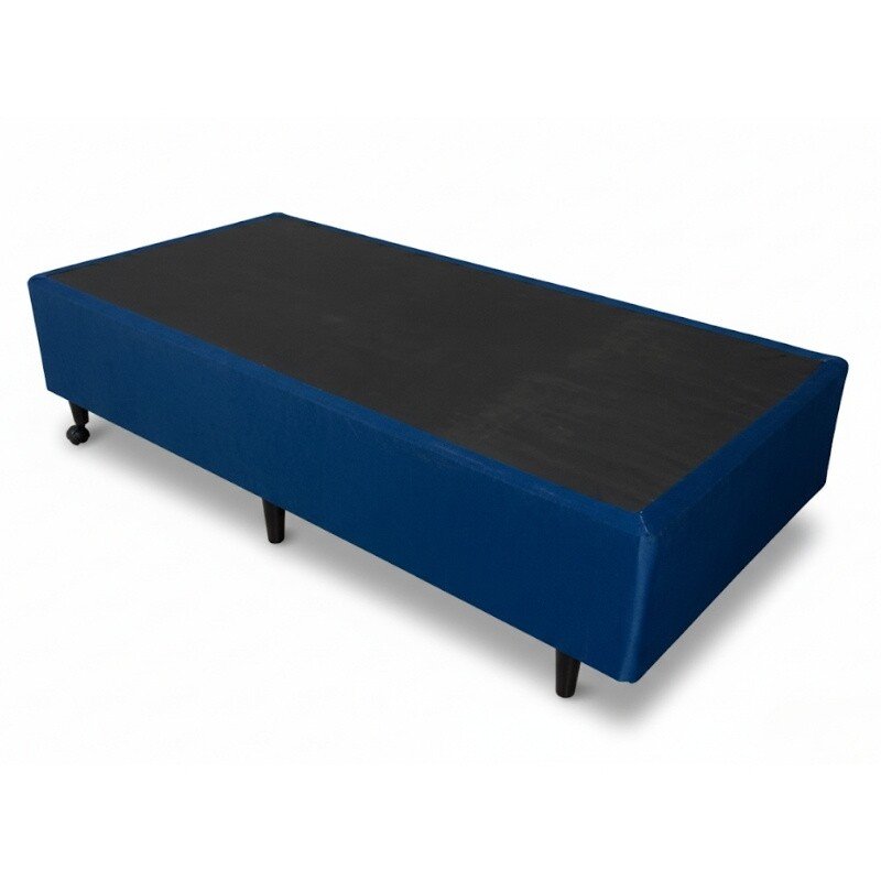 Box Solteiro 88x188x42 Azul - Anjos