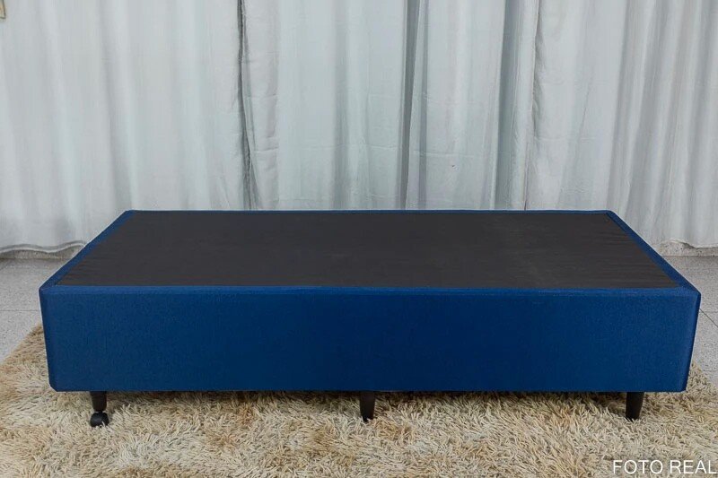 Box Solteiro 88x188x42 Azul - Anjos - Imagem 2