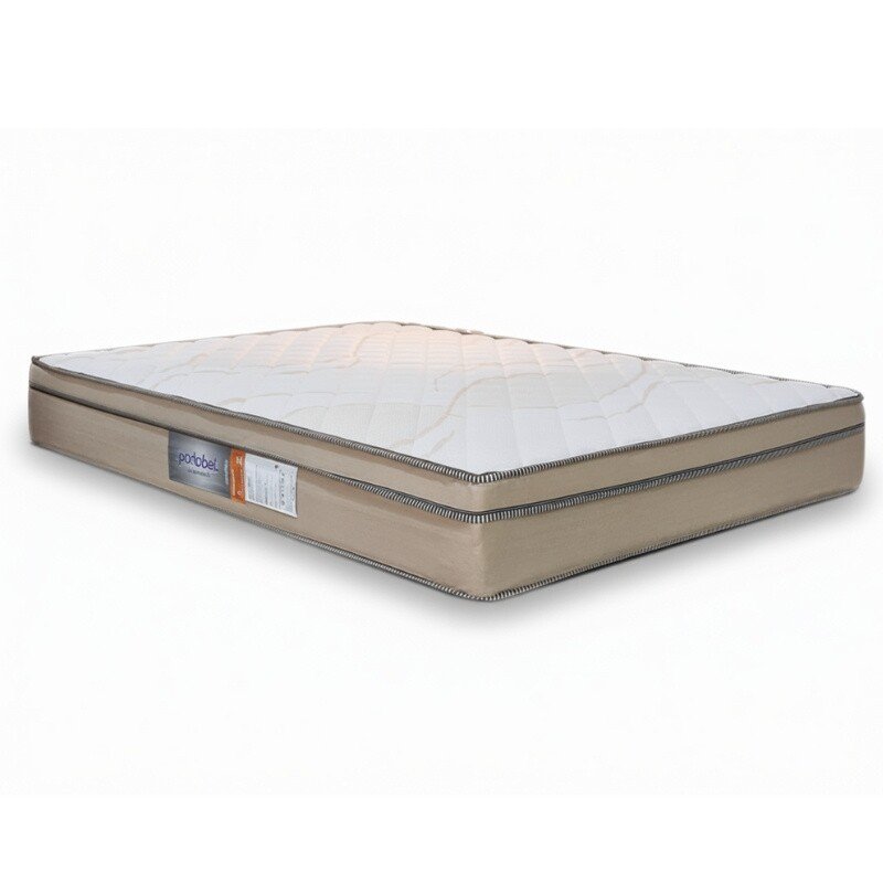 Colchão Casal Ipanema Molas Ensacadas 138x188x25 Portobel | Suporta até 240kg