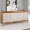 Buffet Filipe Mel/Off 4 Portas Larg. 1.56m - Viero