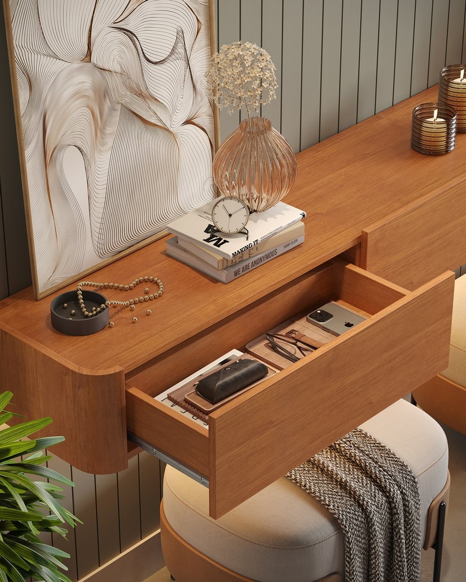 Nicho Union 1,80 m Naturale - MAVAULAR - Imagem 2