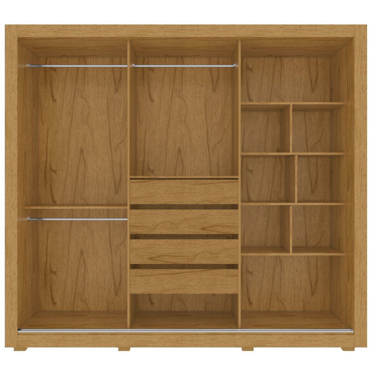 Guarda-Roupa Teresópolis 2,25 m Cinamono - RUD RACK - Imagem 3