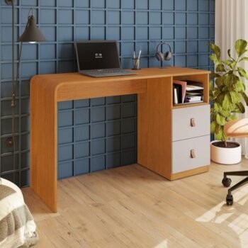 Escrivaninha Alice Cinamono/Off White - JCM MOVELARIA