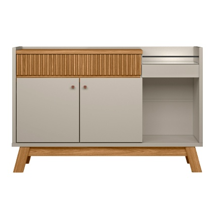 Buffet Lucca Nature/Off White - LINEA BRASIL - Imagem 5