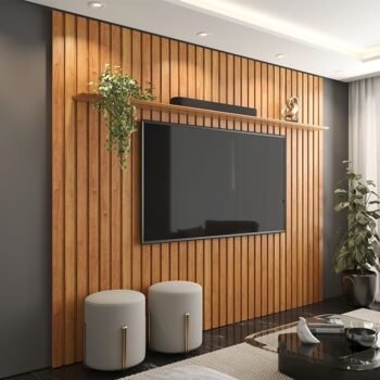 Painel Ripado até 85″ Supremo 2.3 Cinamono – PATRIMAR