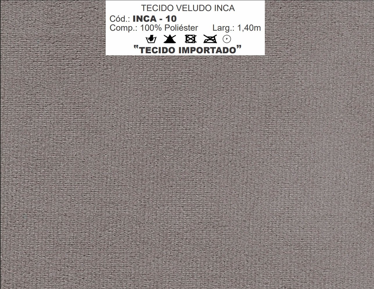 Sofá Retrátil e Reclinável Niger 2,50 m Veludo Cinza B010 - TREVO ESTOFADOS - Imagem 2