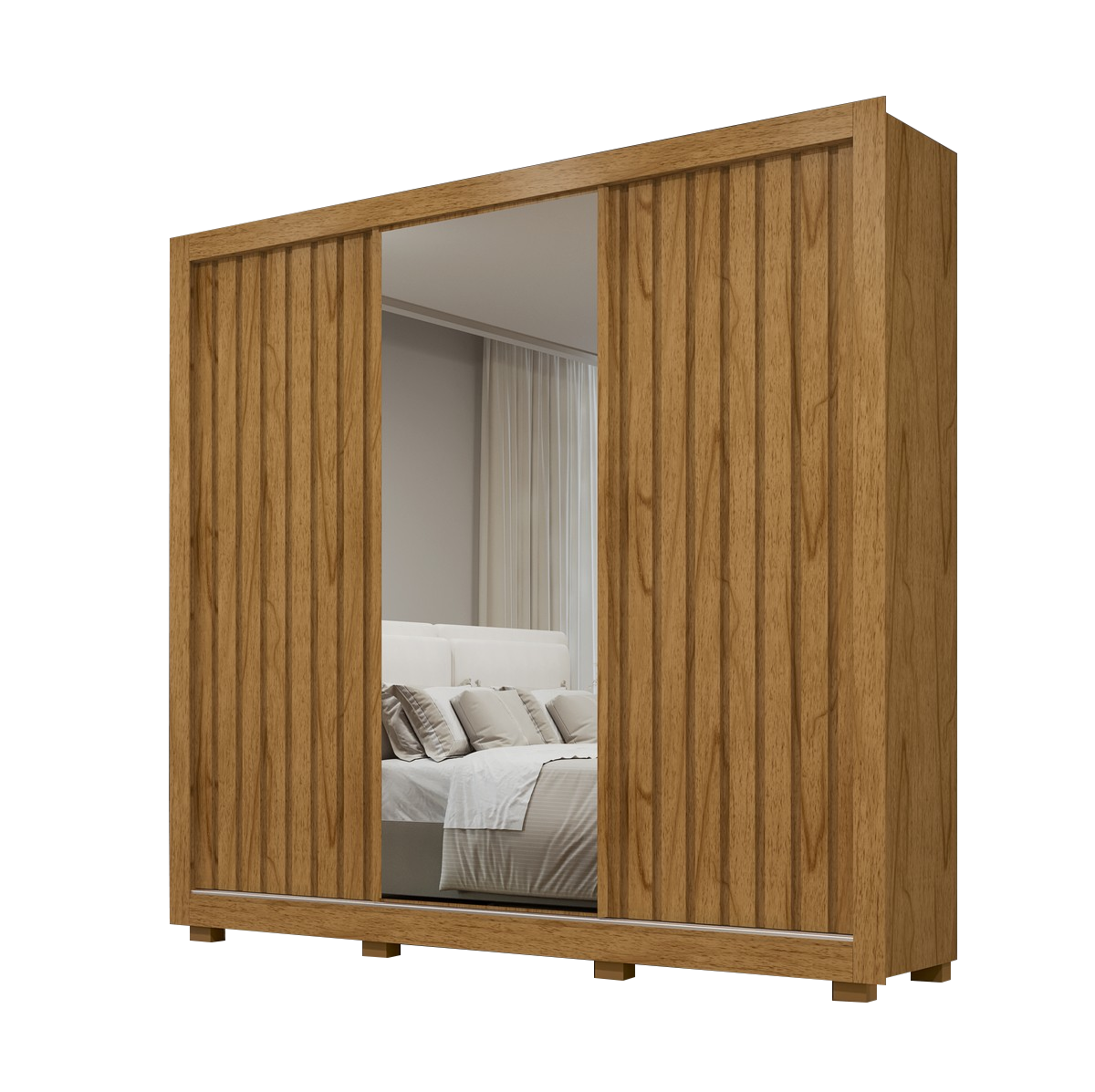 Guarda-Roupa Teresópolis 2,25 m Cinamono - RUD RACK - Imagem 2