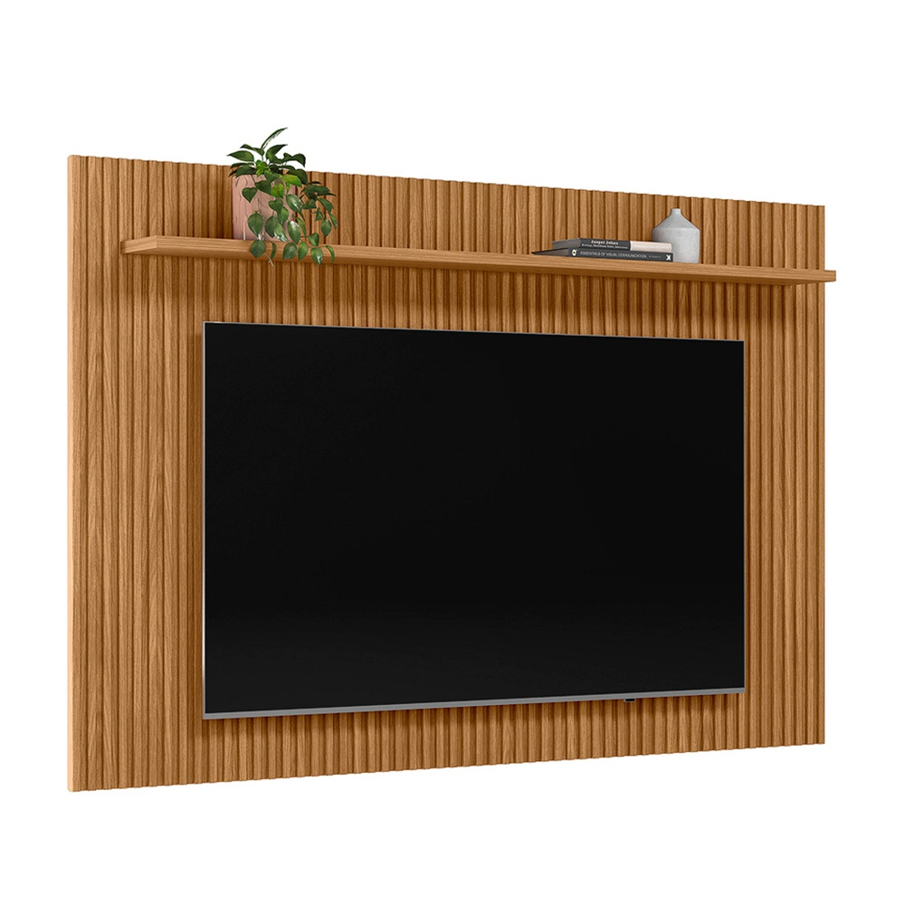 Painel até 75" Gênova 2.0 Nature Fosco - LINEA BRASIL - Imagem 3