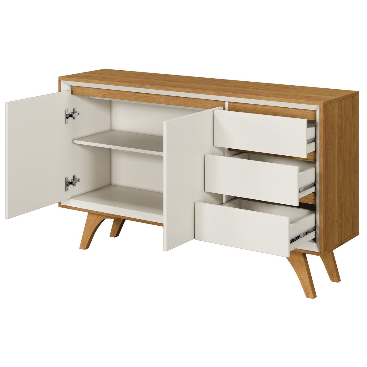 Buffet Vertex Naturale/Off White - MAVAULAR - Imagem 2