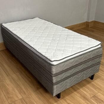 Cama Box Solteiro Prestige Com Pillow Top D28 A Ecotec