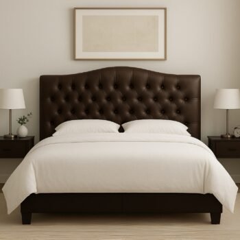 Cabeceira Casal Berlim Marrom - R.A ESTOFADOS