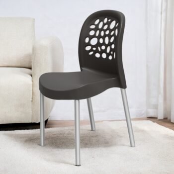 Cadeira Deluxe Preto - FORTE PLÁSTICO