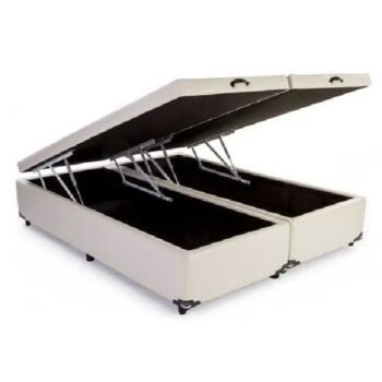Base Box Queen Baú Corino Branco – BIOSTAR