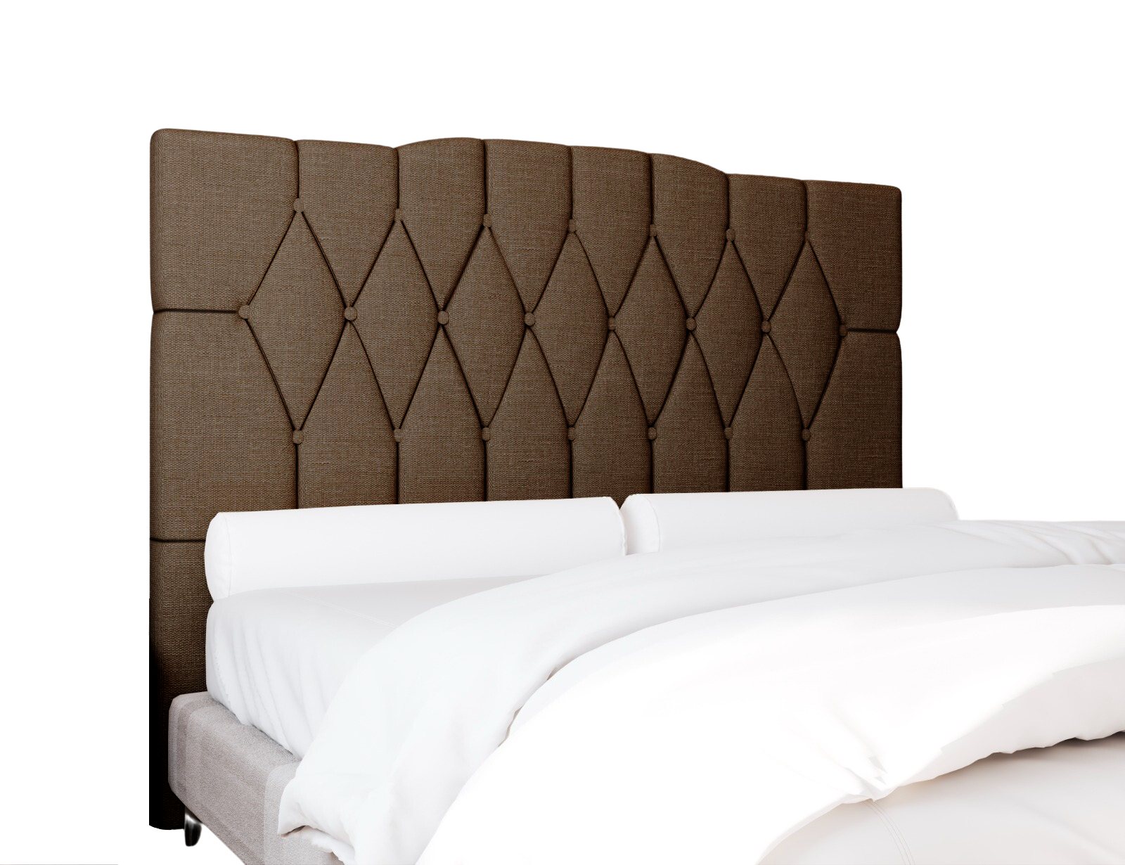 Cabeceira Solteiro Andreza Corino Marrom - ITALIANFLEX - Imagem 2