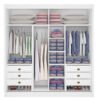Guarda-Roupa 2 Portas Titanium 2,20 m Branco - D'DORO MÓVEIS - Imagem 5