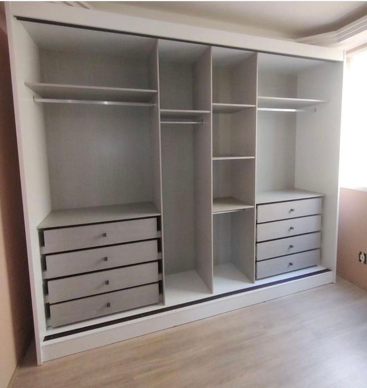 Guarda-Roupa Sollo Plus 2,744 m Branco - NOVO HORIZONTE - Imagem 5