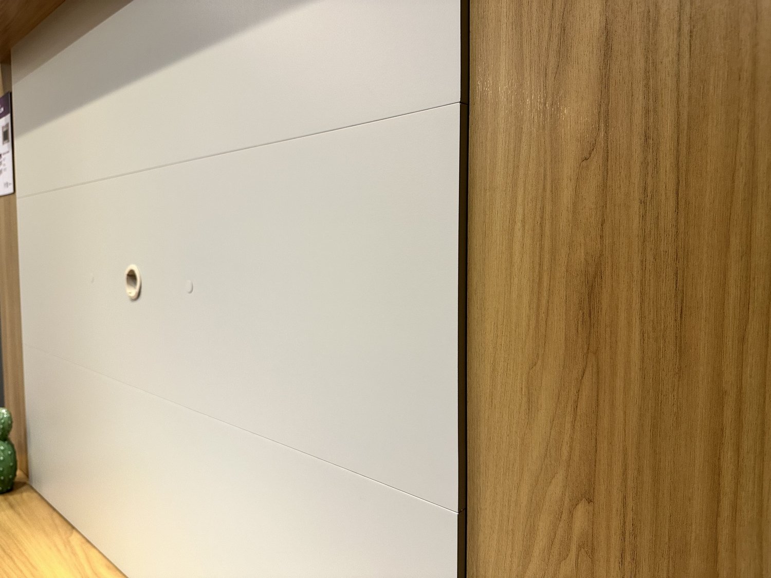 Painel Extensível Tulum Tauari/Off White Fosco - LINEA BRASIL - Imagem 7