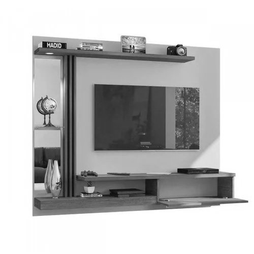 Painel até 55" Denver Carrara/Cinamono – BECHARA - Imagem 3