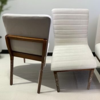 Kit 2 Cadeiras Petra Mel Bege - ART ASSENTOS