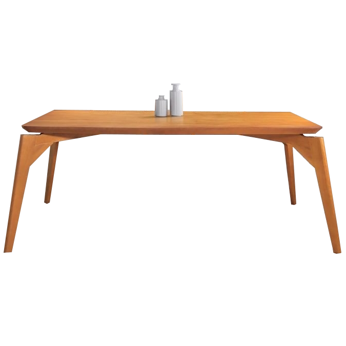 Mesa Tiradentes 120 Imbuia Natural (S/Vidro) - MARKA MÓVEIS - Imagem 3