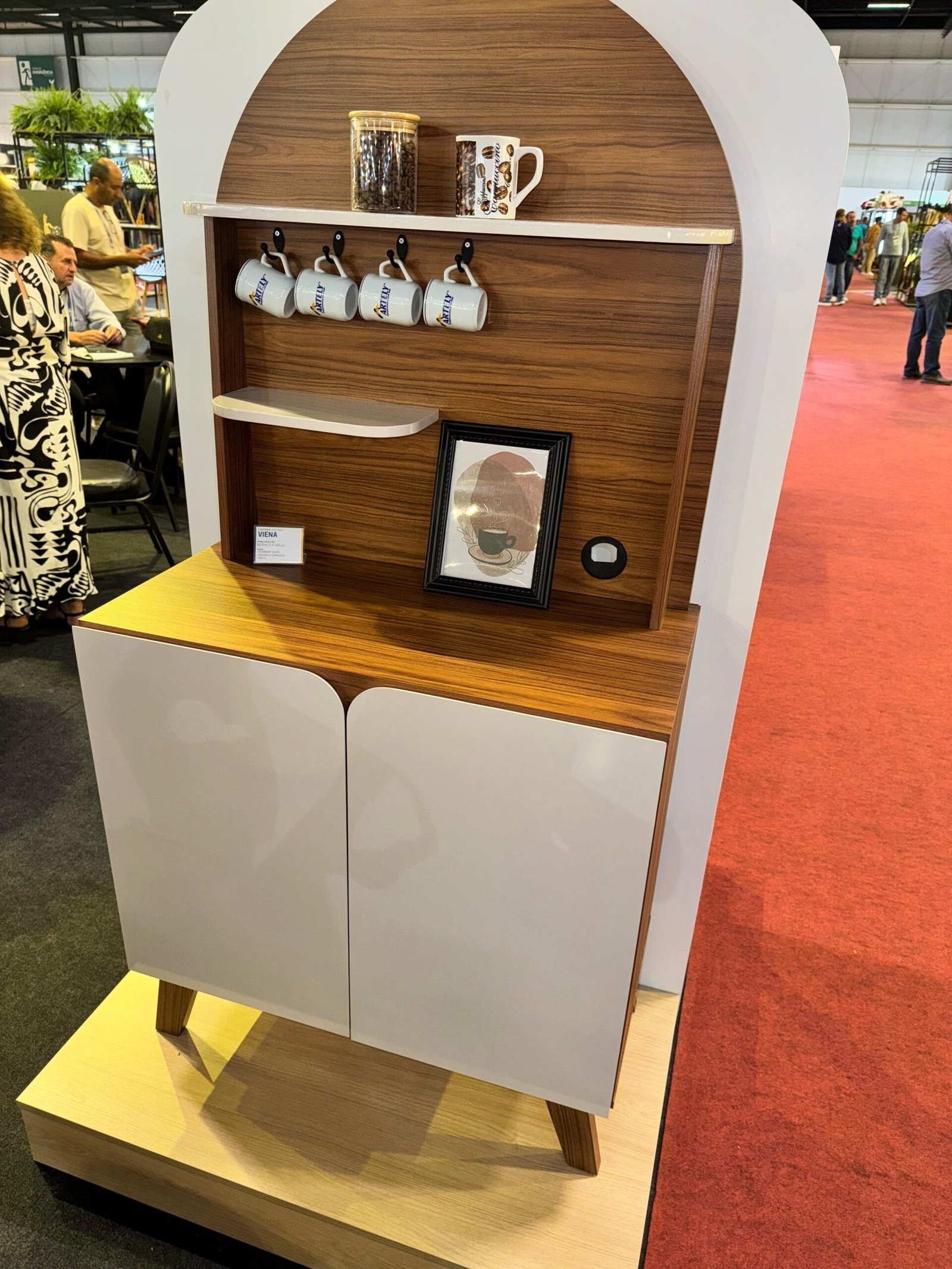 Cantinho do Café Viena Cedro/Off White - ARTELY - Imagem 2