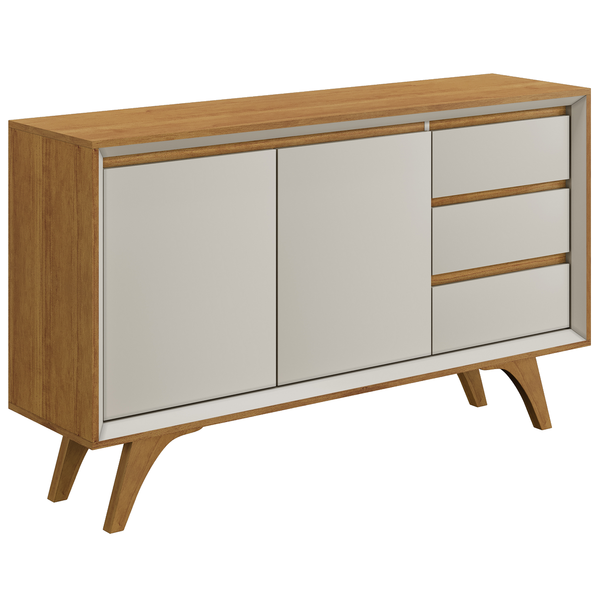 Buffet Vertex Naturale/Off White - MAVAULAR - Imagem 4