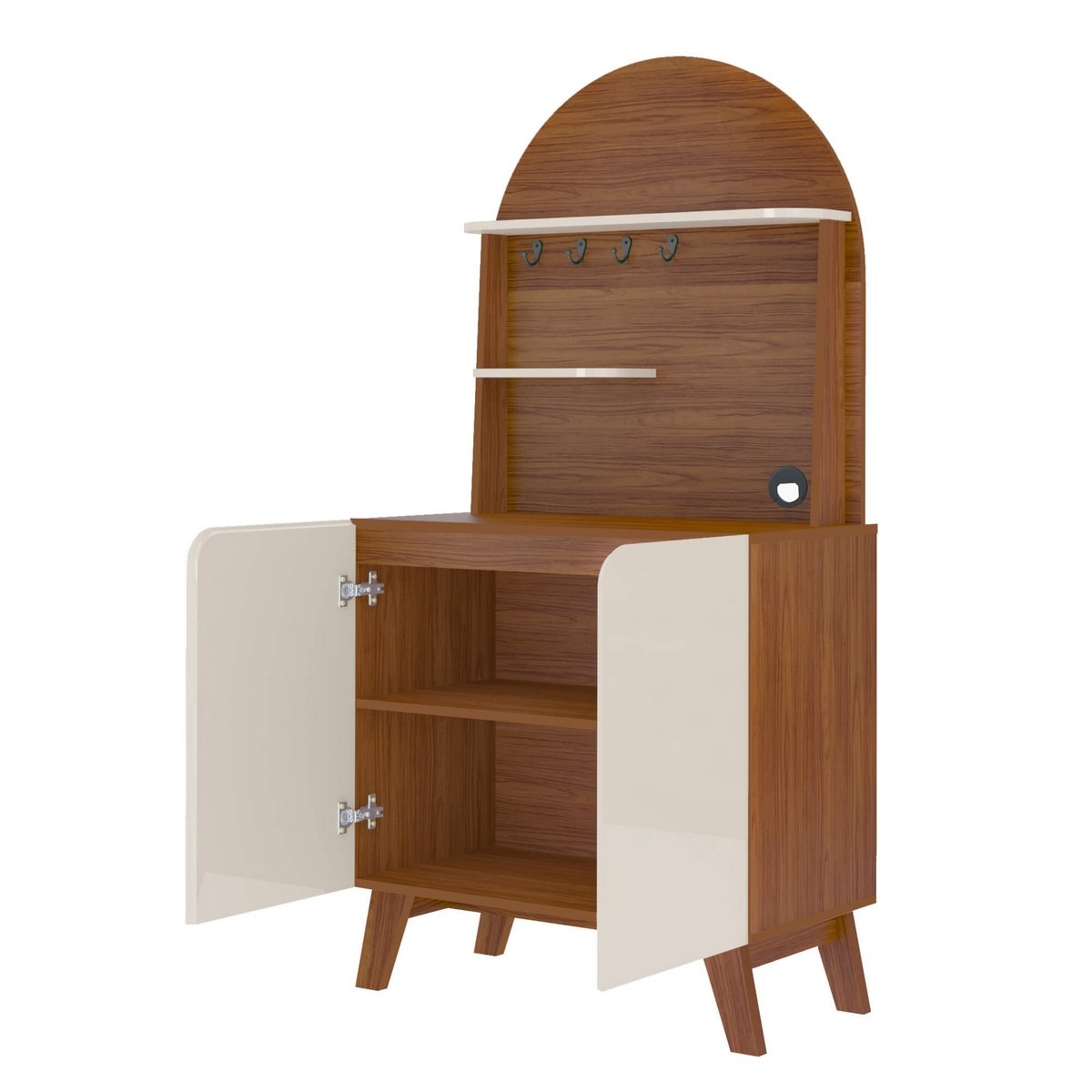 Cantinho do Café Viena Cedro/Off White - ARTELY - Imagem 4