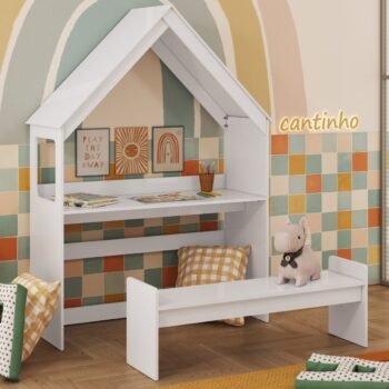 Kit Casinha Branco Brilho - PEROBA MÓVEIS