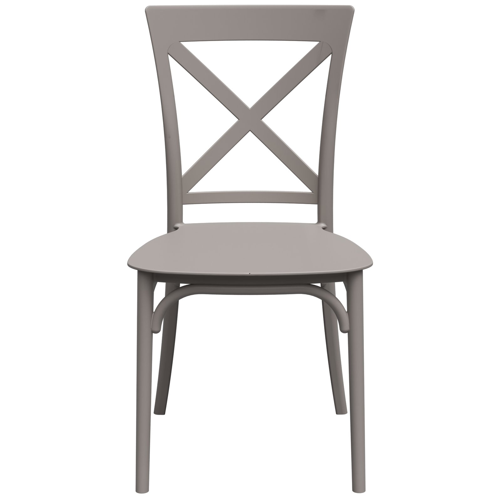 Cadeira Robust Cross Nude - FORTE PLÁSTICO - Imagem 3