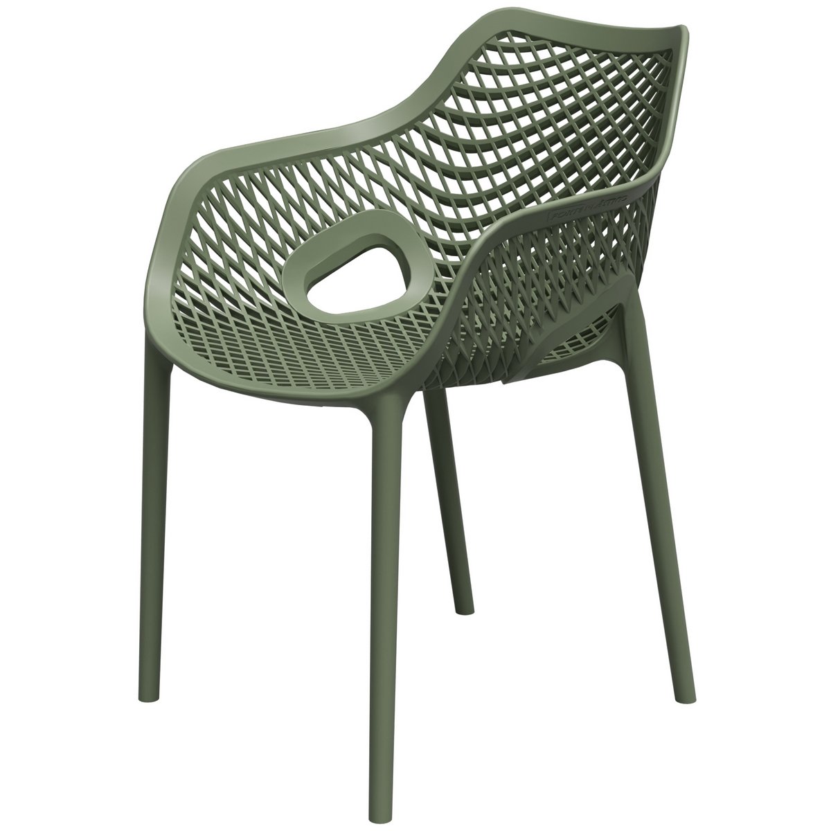 Poltrona Colméia Verde - FORTE PLÁSTICO - Imagem 4