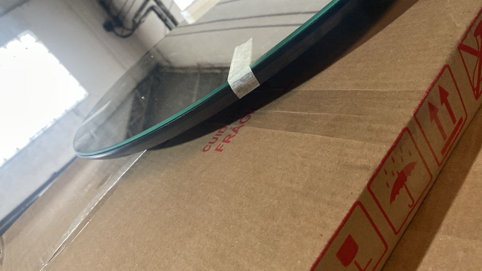 Prato Giratório 50 cm Espelhado/Preto - RJ DECOR - Imagem 3