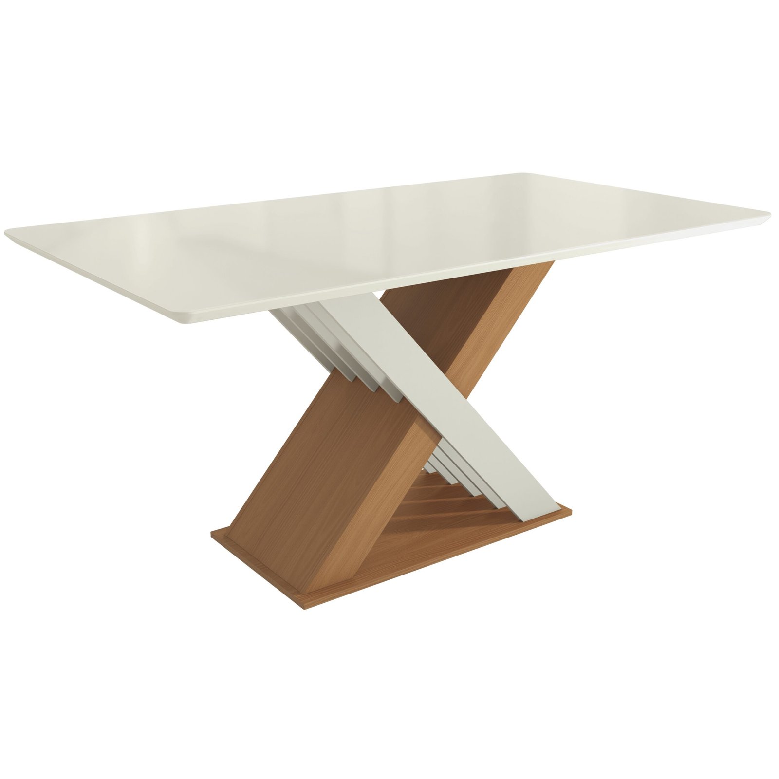 Mesa Graviola BA29 160 Canela/Off White - KAPPESBERG - Imagem 3