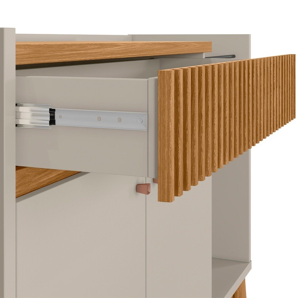 Buffet Lucca Nature/Off White - LINEA BRASIL - Imagem 4