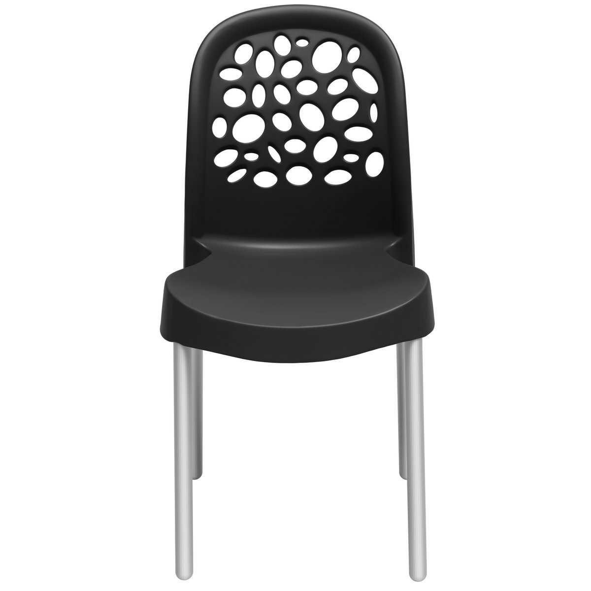 Cadeira Deluxe Preto - FORTE PLÁSTICO - Imagem 3