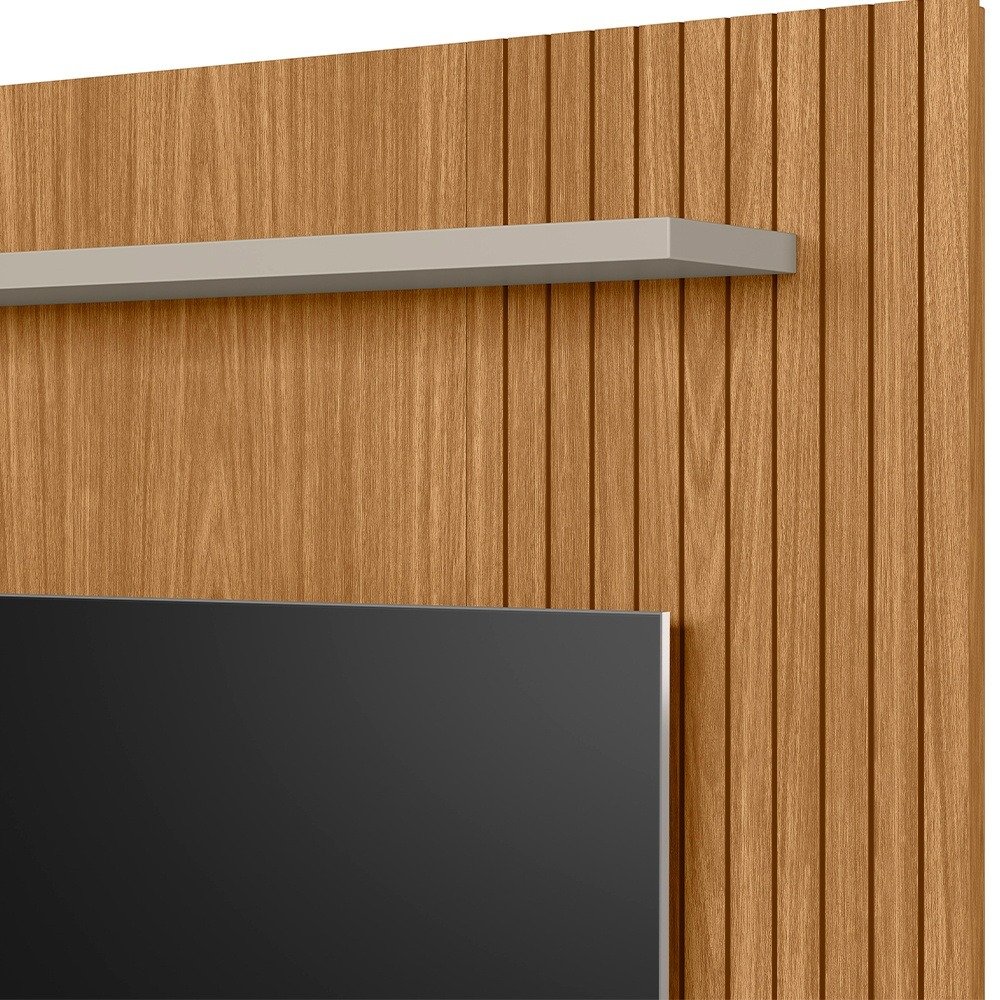 Painel Home até 65" Dublin Nature/Off White - LINEA BRASIL - Imagem 6