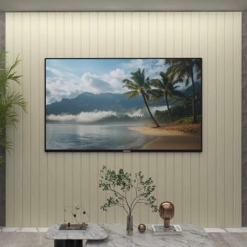 Alternative view of Painel até 85" Majestade 230 Off White - GELIUS