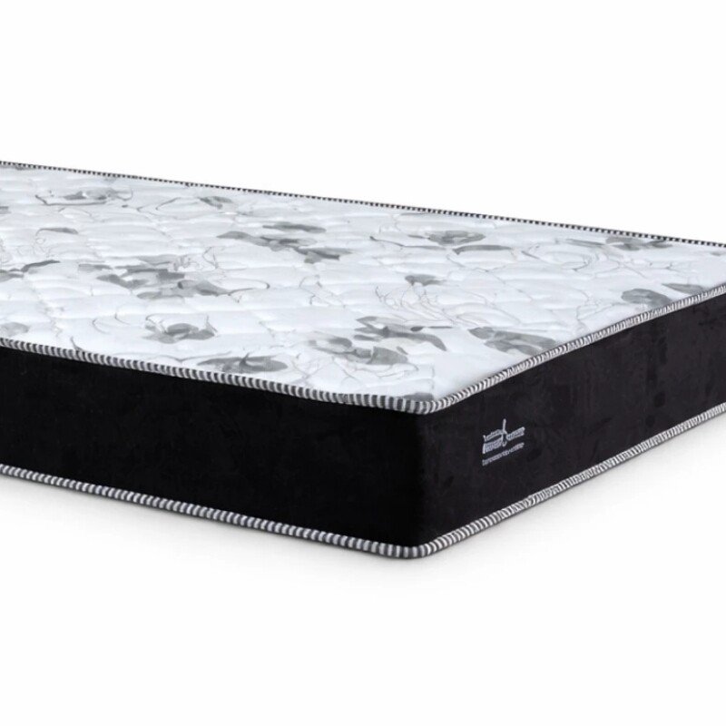 Colchão Solt. Santé Alt 14 Espuma D33 + Box Solt. Sued Preto Ortobel - 88x188x51 | Suporta até 120kg - Imagem 7
