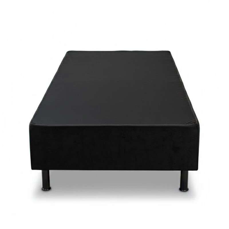 Colchão Solteiro Confort Premium Ortopédico Inovaflex + Box Solteiro Sued Preto Ortobel - 88x188x55 | Suporta até 120kg - Imagem 13
