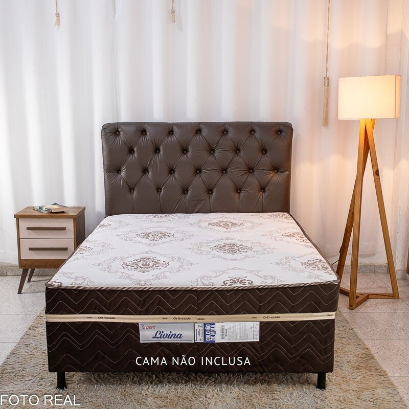 Painel Cabeceira Box Casal 1.40 Lavínia Veludo Preto - Imagem 9