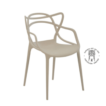 Alternative view of Cadeira Allegra Nude - Rivatti