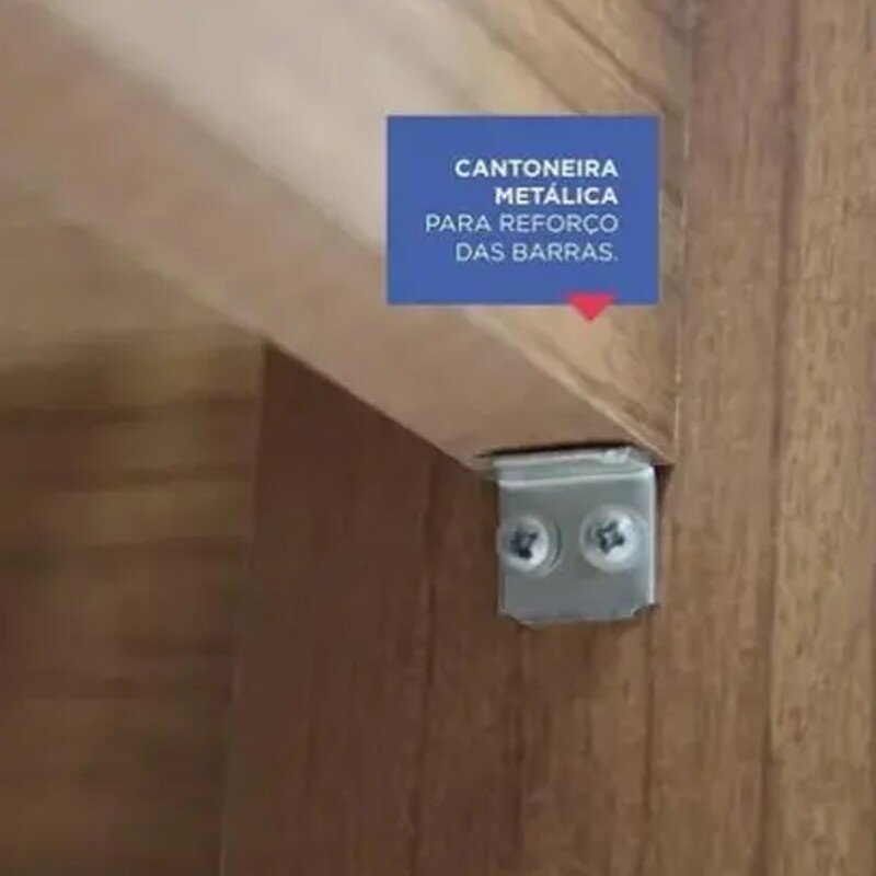 Cama Casal Primícia Cinamomo/Off Larg. 1.53m - D Doro - Imagem 2