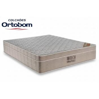 Colchão Queen Airtech Springpocket 158x198x25 Ortobom | Suporta até 240kg