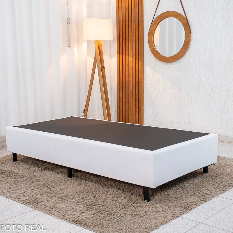 Colchão Solt. Eiffel Molas Ensacadas Rosa - Anjos + Box Solt. Korino Branca - 88x188x63 | Suporta até 130kg - Imagem 10