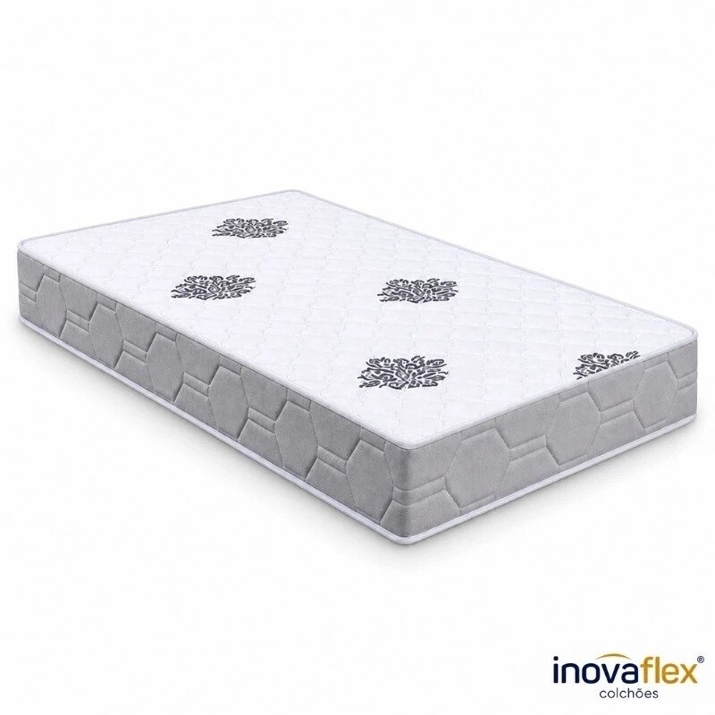 Colchão Solteiro Confort Premium Ortopédico D28 - Inovaflex + Box Solt. Korino Preto - 88x188x55 | Suporta até 120kg - Imagem 10