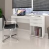 Mesa Office NT 51015 Branco Larg. 1.21m - Notável