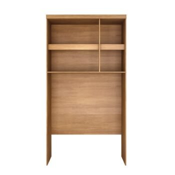 Alternative view of Modulado Aéreo Rizon Casal Cumaru/Fendi Fosco 3 Portas 2 Prateleiras 100% MDF Larg. 1.45m - Novo Horizonte