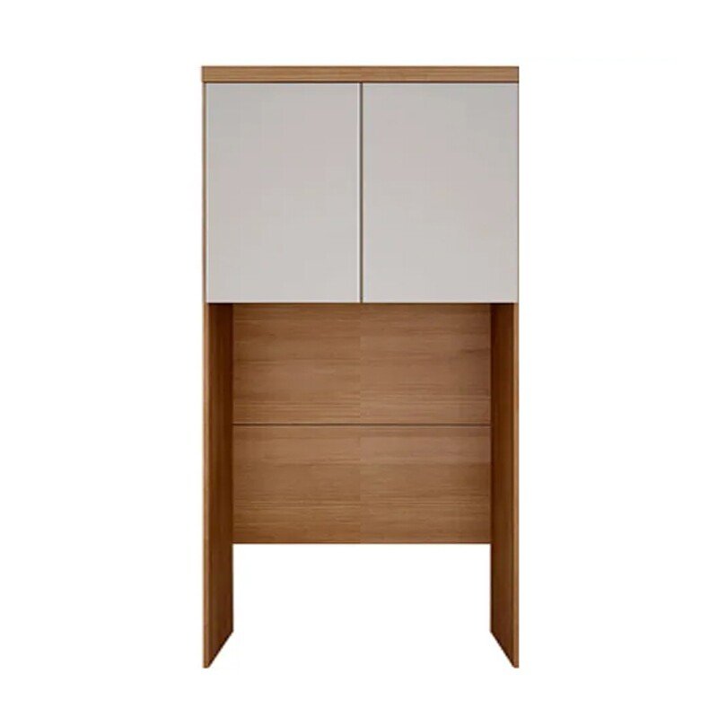 Modulado Aéreo Solteiro Rizon Cumaru/Fendi Larg. 1.25m 2 Portas - Novo Horizonte