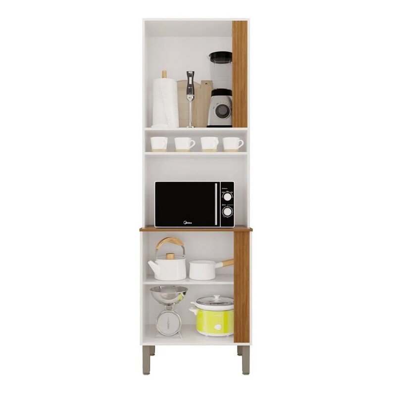 Torre Quente Cozinha Pérola Branco/Cinamomo - Sallêto - Imagem 2