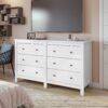 Cômoda 6 Gavetas Maggiore Branco - LOPAS